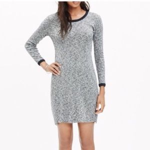 MADEWELL GRAY HEATHER DRESS